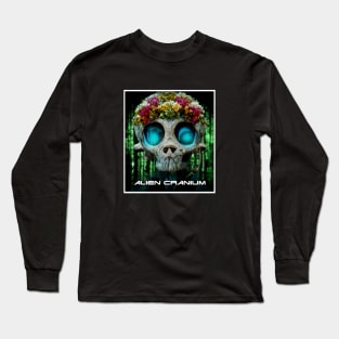 alien cranium Long Sleeve T-Shirt